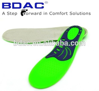 colorful gel foot sports insole shoe footwear insole