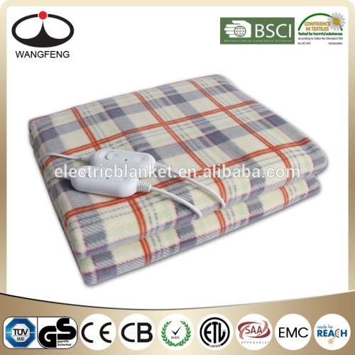 2015 Fashion Pattern Electric Heated Blanket