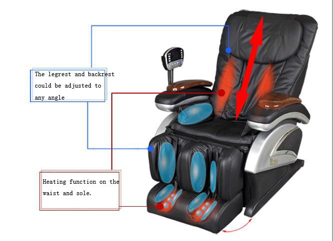 RK2106C Reclining Office Massage Chair