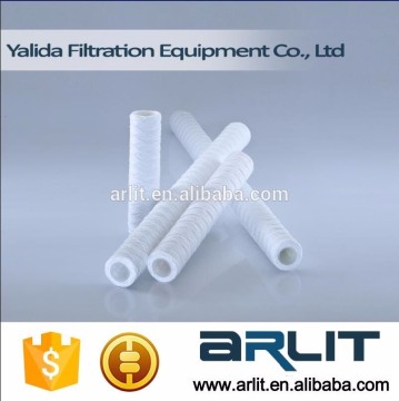 pp spun filter cartridge, PP string wound sediment filter replacement