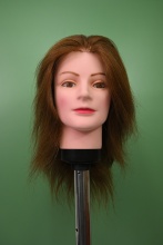 High-Quality Real Human Hair Mannequin Head for Hair Styling