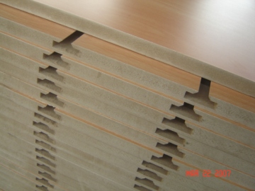 Slotted Mdf Board for supermarket
