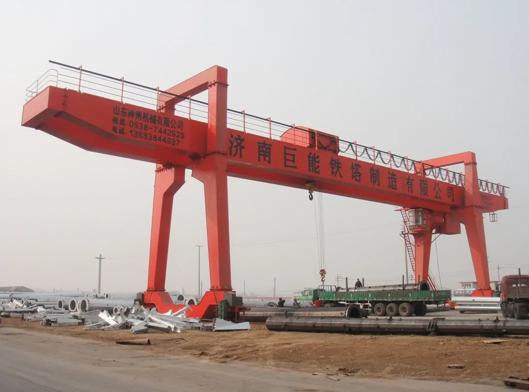 Marble Dockyard Single Double Girder Gantry Crane