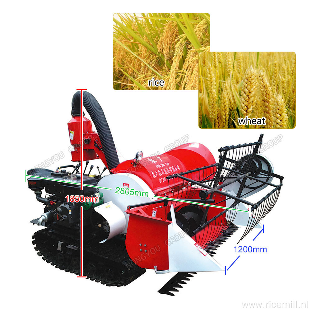 Wheat Harvester Combine Machine Price Factory Direct 4LZ-0.8