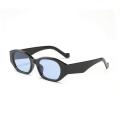 El más nuevo 2022 moda lindo retro color caramelo gafas de sol rectangulares pequeñas gafas de sol cuadradas mujeres