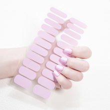 Custom Logo Factory Price Gold Glitter Nail Stickers