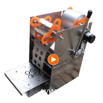 Semi Auto Electric Plastic Cup Container Tub Sealer