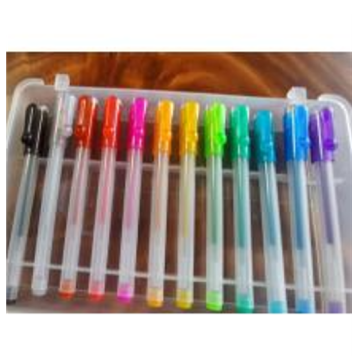 top selling colors glitter gel pen set