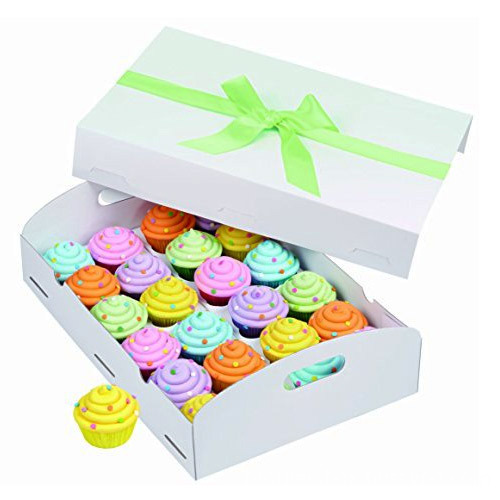 White Food Packing Paper Box for Small Cake