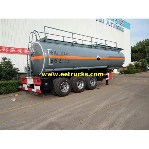 28000l 3 trục HCl Giao hàng Rơ moóc