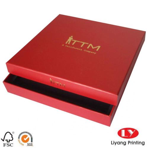 Logo Hot Stamping Scarf Packing Box