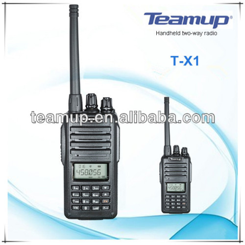 Teamup T-X1 handheld transceiver ham radio transceiver
