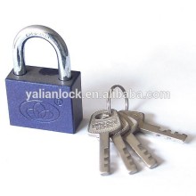 square shape disc mechanism padlock