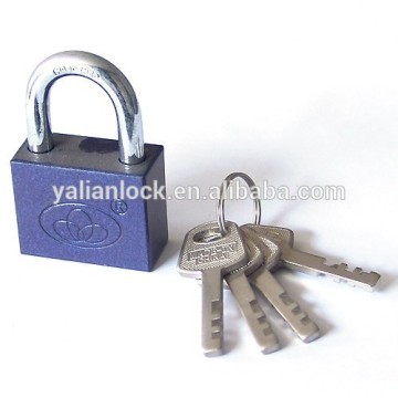 square shape disc mechanism padlock