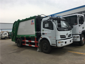 5 cubic compressed garbage collector truck