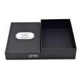 Custom Logo Underwear Packaging Black Paper Box Lid