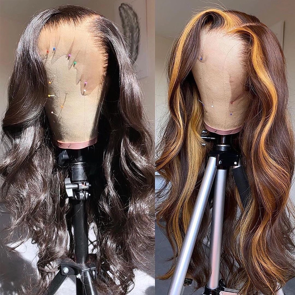Body Wave 13x4 Lace Front Human Hair Wigs Brazilian Extension Remy Hair Lace Frontal WigsFor Black Women