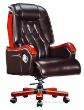 Genuine Leather Luxury Executive Chair Office Chair Cowhide Leather Chair