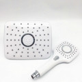 abs plastic square rain shower head bathroom