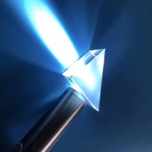 High-Quality Optical Equilateral Triangle Prism (K9/BK7) - Right Angle Reflection Coated