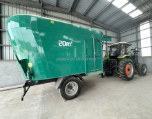Tractor-Powered TMF Feeds Mixer Wagon for High-Quality Cattle Feed (5m3-45m3)