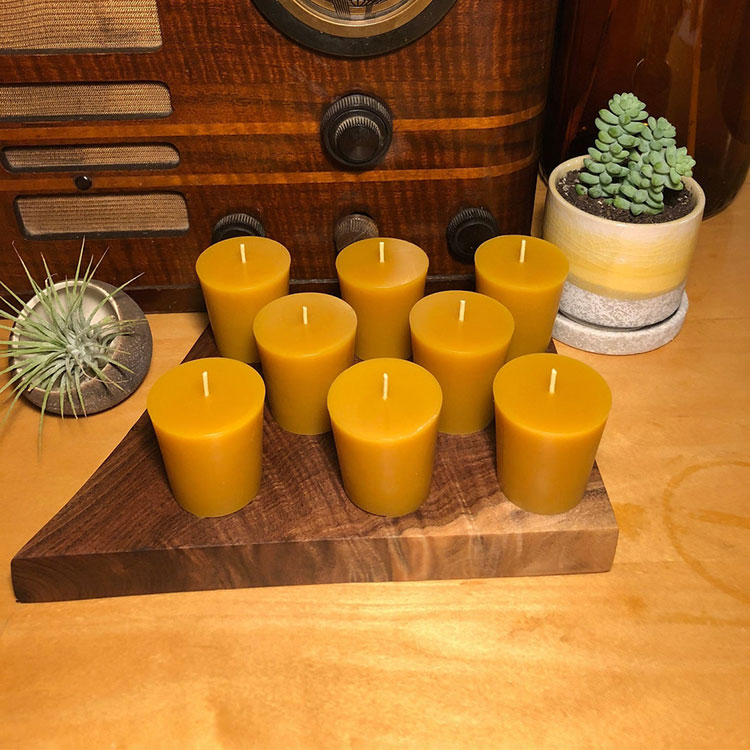 Pure Beeswax Votive Candles