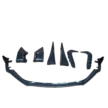 BRZ Upgrades: STI Carbon Fiber Front Lip, Side Skirt, and Spoiler for Subaru