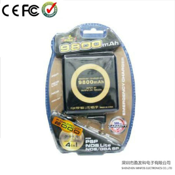 for PSP 4in1 9800mAh Emergency Charger