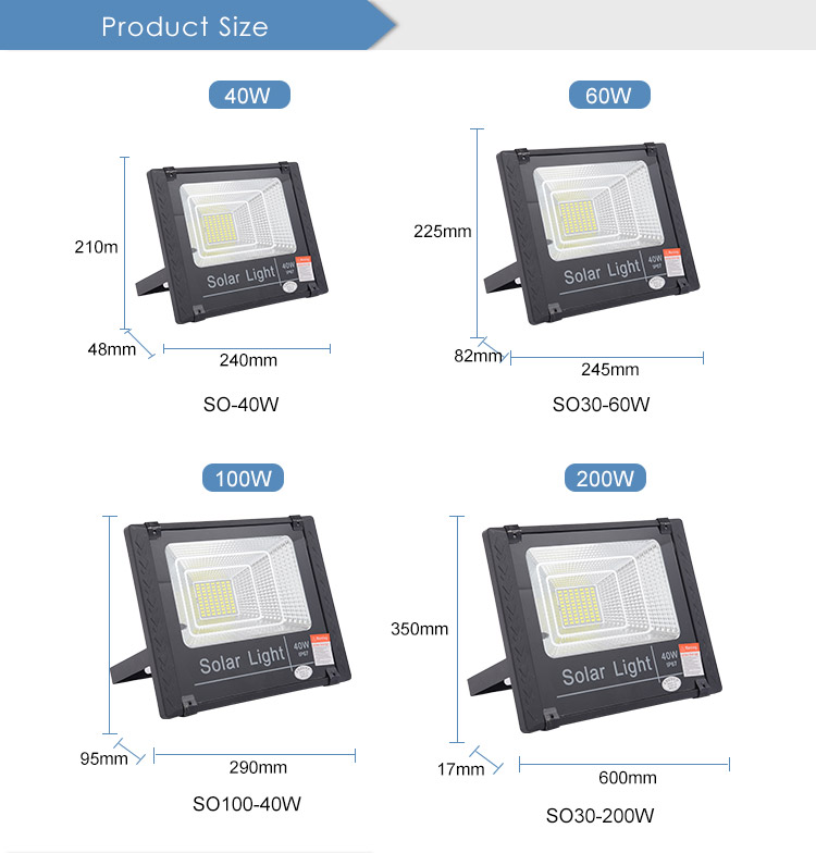 New Design solar flood light 50w big discount