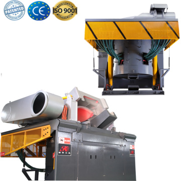 electric induction scrap aluminum smelter