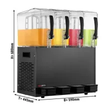 Wholesale Commercial 4 Tank Juice Drink Beverage Dispenser