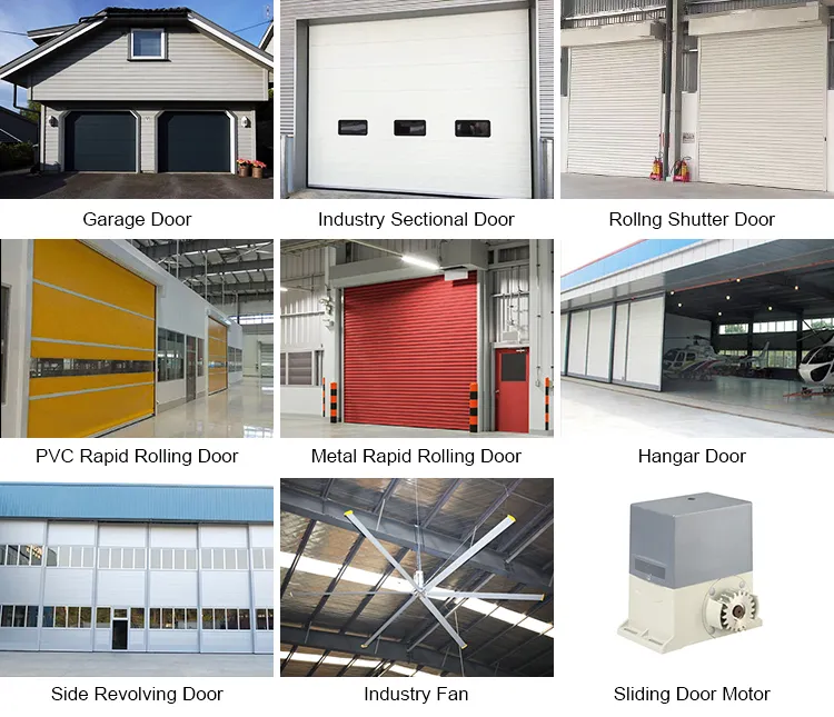 Customized PVC high speed door