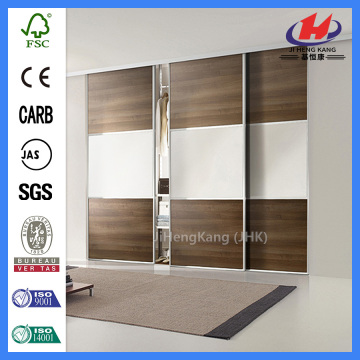 *JHK-White  Internal Doors Internal Glass Double Doors French Sliding Glass Doors