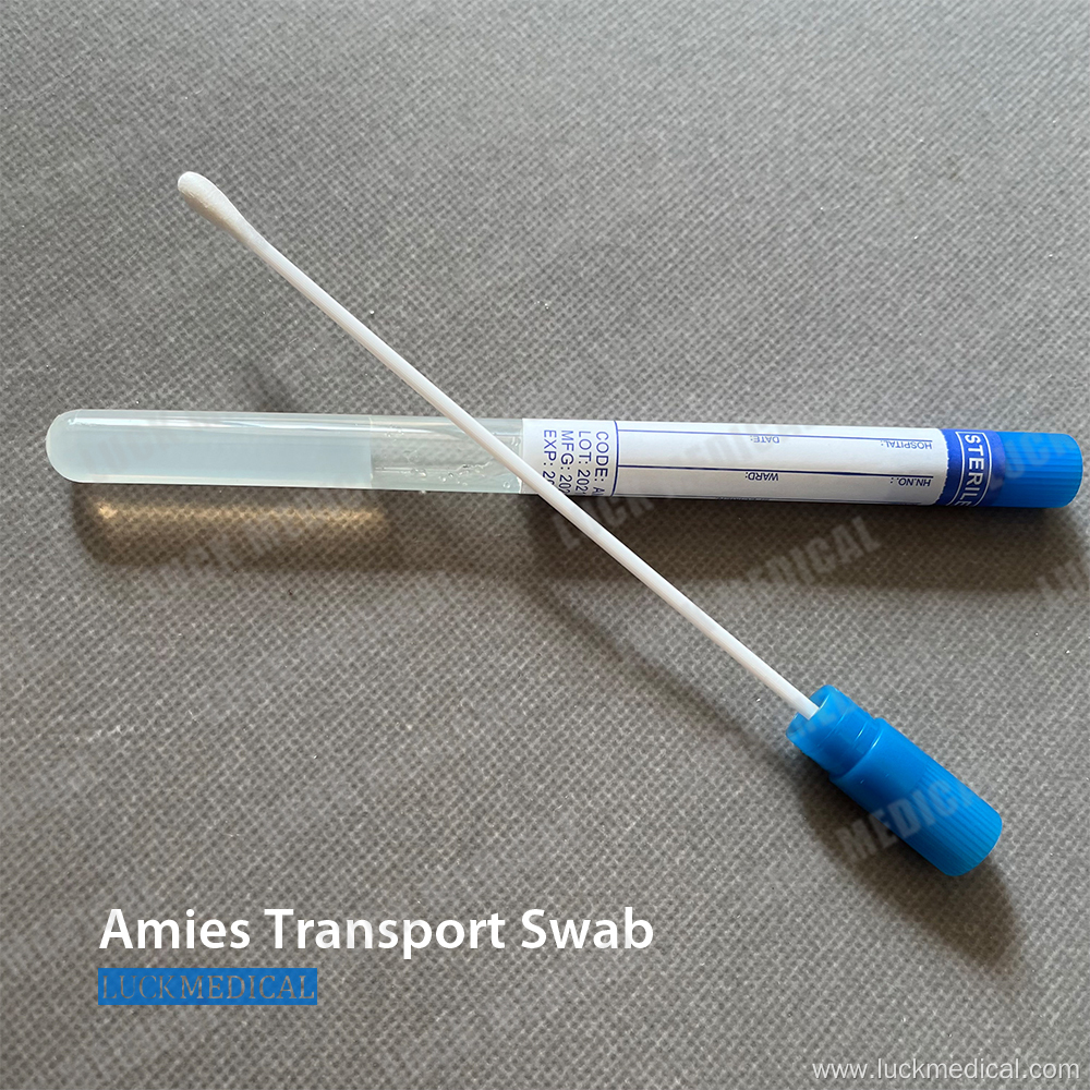 Plastic Transport Swab with Tube Rayon Tip CE