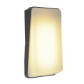 LEDER White Outdoor Wall Lamp