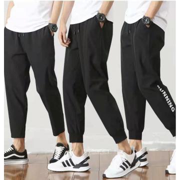 Woven Fabric Trousers With Stretch