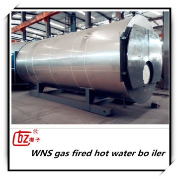 Industrial gas fired water boiler