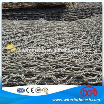 galvanized double twist gabion hexagonal wire netting