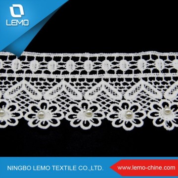 New Style Pearl Lace Trim Secrets in Lace , Nigerian Cord Lace