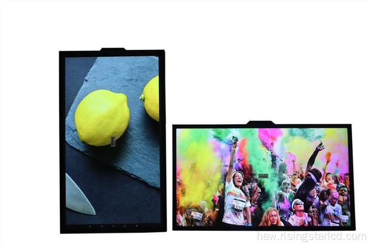 ʻO ka puka makani Semi-Outdoor e kū ana i ka hōʻike LCD