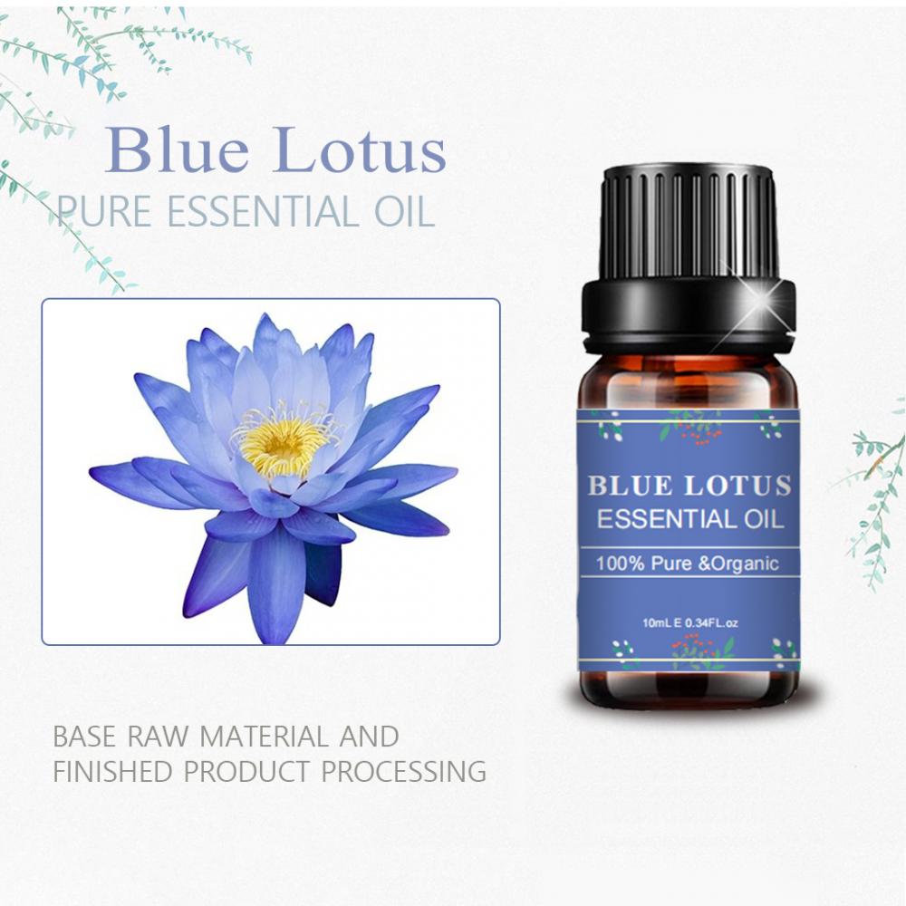 Massage 100% Pure Natural Blue Lotus Essential Oil