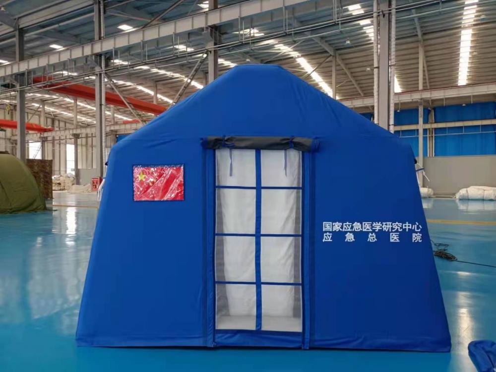 블루 옥스포드 풍선 의료용 텐트
