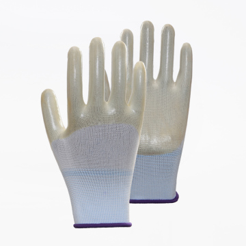 Polyester Shell PVC Palm Coated Work Gloves