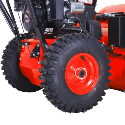 4.1kW bateri Mula petrol snow blower