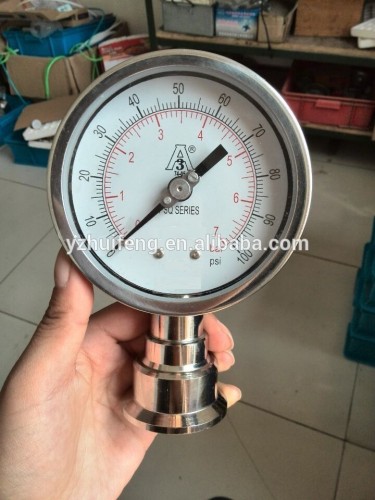 diaphragm seal pressure gauge