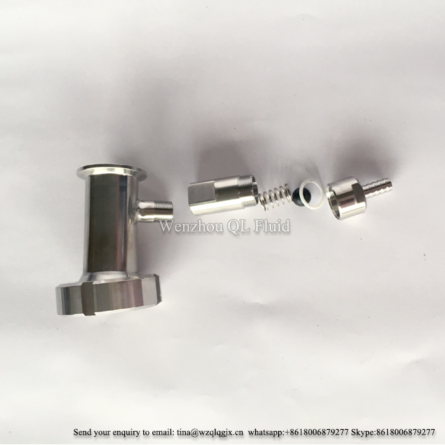 ADAPTATEUR D'ENTREE DE TVA VAT WASH NRV q12 VAT INLET ADAPTER VAT WASH NRV q12