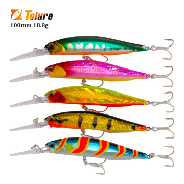 Lifelike Tolure 10CM 18.8G Hard Plastic Minnow Fishing Lures