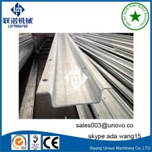 automatic solar structure hat channel metal roller machine