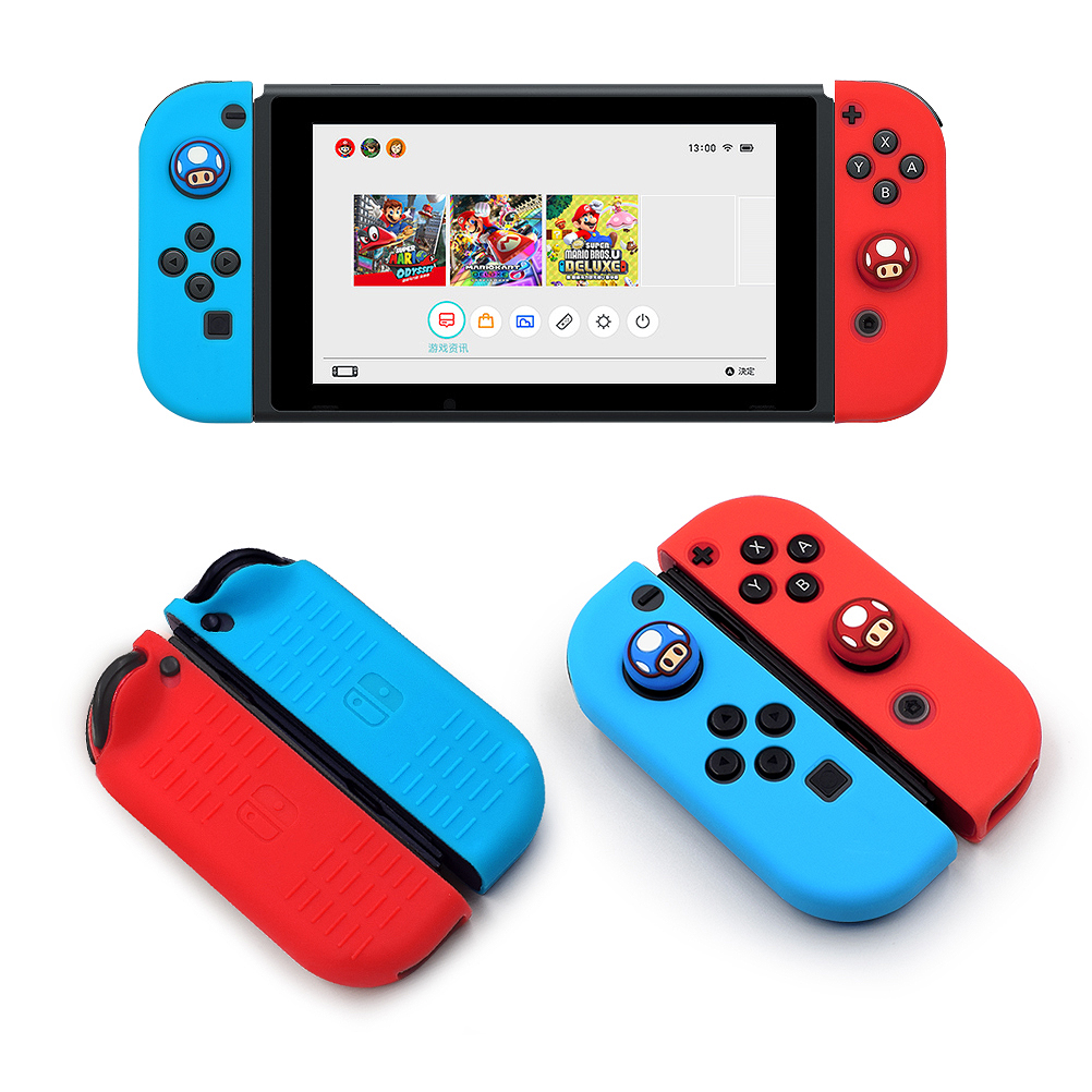 New Nintendo Switch OLED Model  Protective Soft Silicone Case  Skin Cover Shell for Nintendo Game Accessories