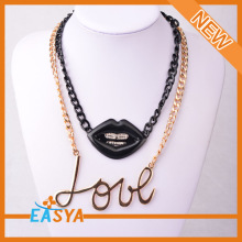 New Fashion Alloy Pendant Carrie Opal Necklace